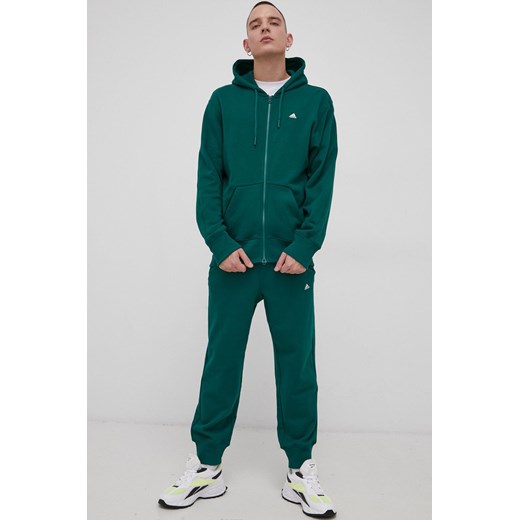 Spodnie męskie Adidas Performance zielone 