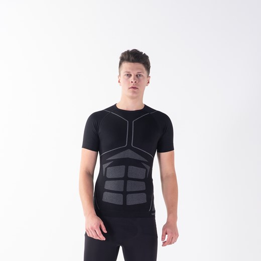 Męska Koszulka termoaktywna HI-TEC BERZA 29709-BLK / GREY XL/XXL sklepmartes.pl