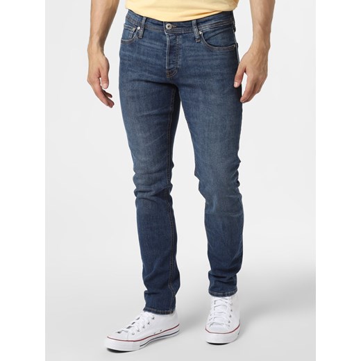 Jack & Jones Jeansy Mężczyźni medium stone jednolity ze sklepu vangraaf w kategorii Jeansy męskie - zdjęcie 125703687