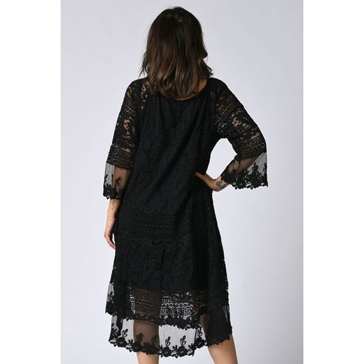 Sukienka "Moira" w kolorze czarnym Plus Size Company 48/50 okazyjna cena Limango Polska