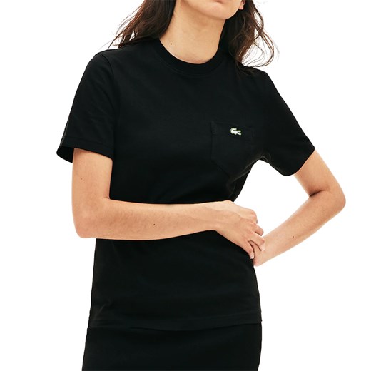 LACOSTE LIVE POCKET HEATHERED COTTON T-SHIRT > TH8073-031 Lacoste L promocyjna cena Fabryka OUTLET