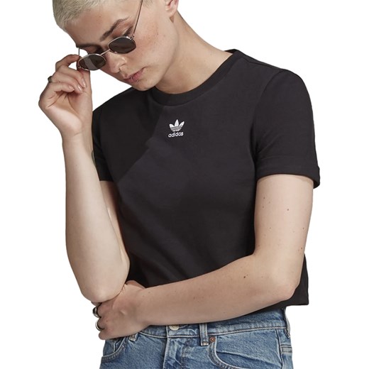 adidas Adicolor Classics Roll-Up Sleeve Crop Top > GN2802 32 promocja Fabryka OUTLET