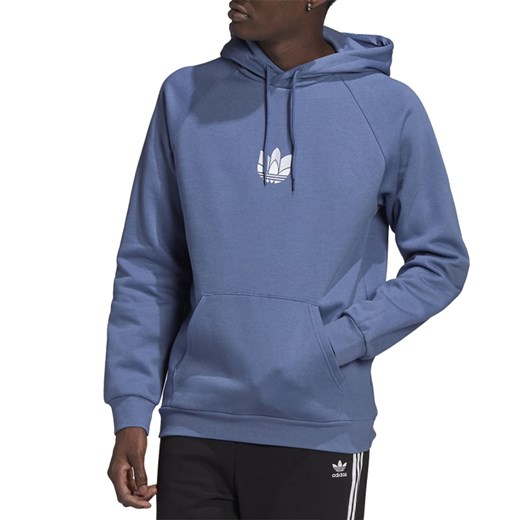 adidas LOUNGEWEAR Adicolor 3D Trefoil Graphic Hoodie > GN3553 L Fabryka OUTLET promocyjna cena