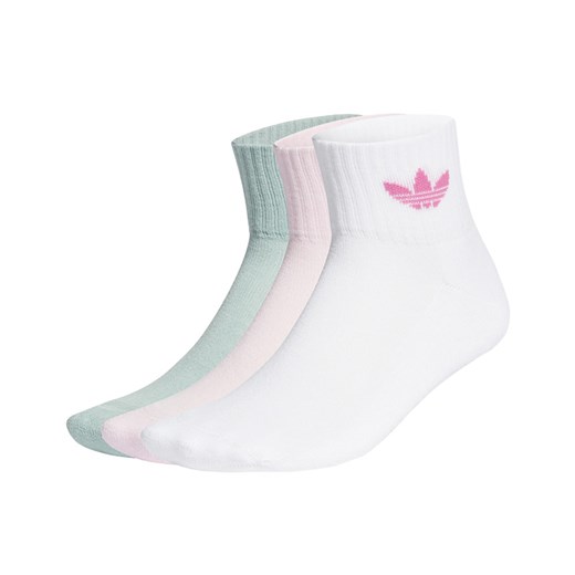 adidas Originals Mid-Cut Crew Socks 3 Pairs > GN3084 XS Fabryka OUTLET