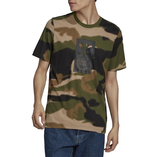adidas Camo Tongue Label Tee > GN1863 XS promocyjna cena Fabryka OUTLET