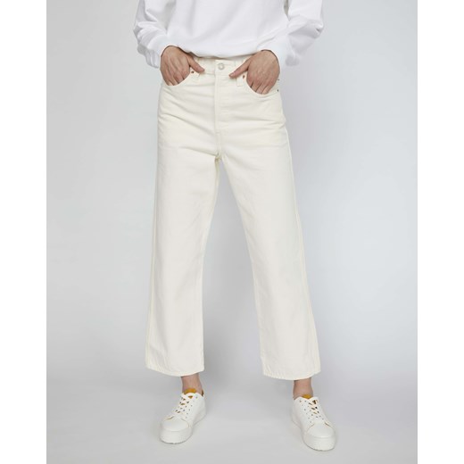 Levi's® Ribcage Straight Ankle Rainbow Jeans White L okazyjna cena Differenta.pl