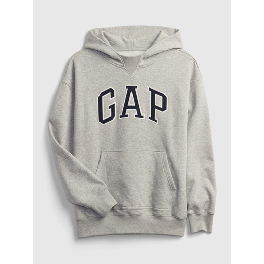 GAP Logo Bluza dziecięca Szary Gap S okazyjna cena BIBLOO