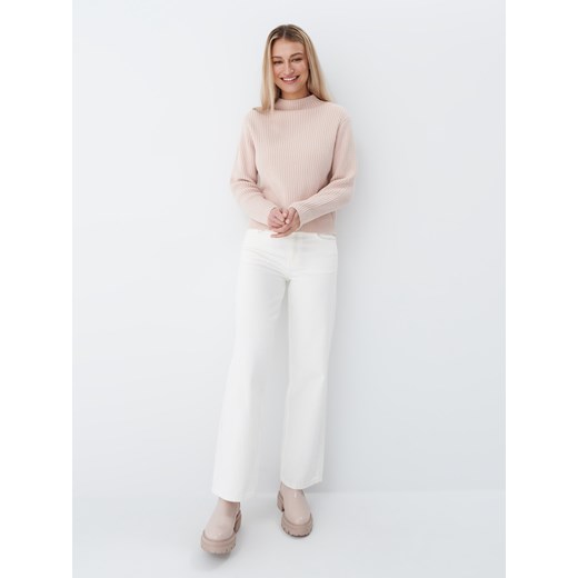 Sweter damski Mohito z okrągłym dekoltem