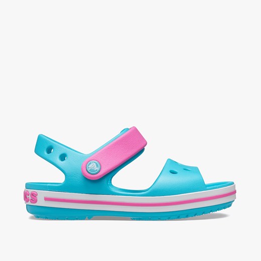 Sandały Crocs CROCBAND SANDAL KIDS DIGITAL AQUA 12856-4SL AQUA Crocs 19/20 eastend promocja