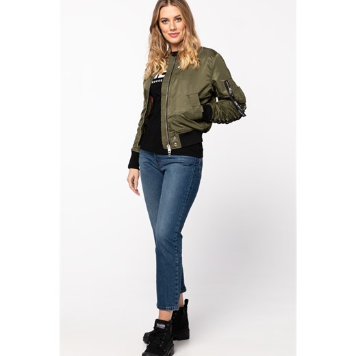 Kurtka Diesel W SWING GIACCA A00835 0KAUX 51F MILITARY GREEN Diesel XS wyprzedaż eastend