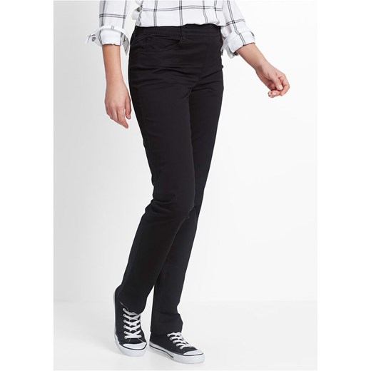 Spodnie ze stretchem  i wygodnym paskiem STRAIGHT (2 pary) | bonprix 48 bonprix