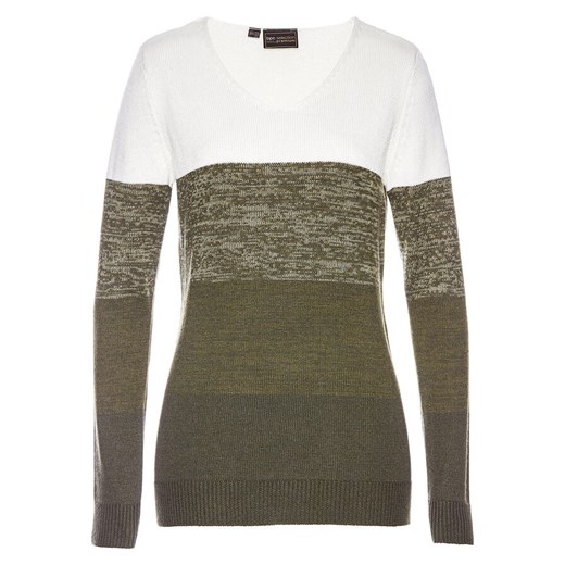 Długi sweter Premium z kaszmirem | bonprix 52/54 bonprix