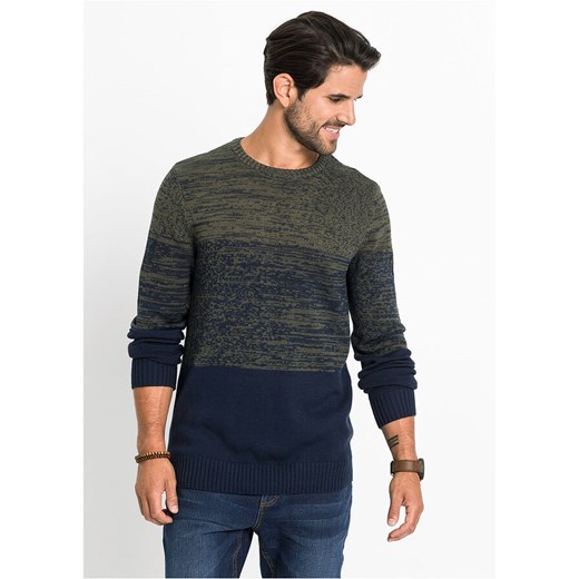 Sweter w wygodnym fasonie | bonprix 60/62 (XXL) bonprix