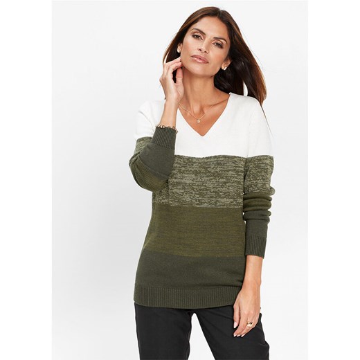 Długi sweter Premium z kaszmirem | bonprix 48/50 bonprix