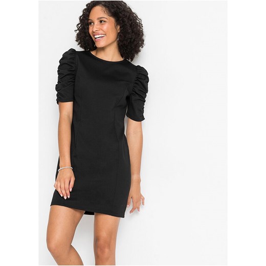 Sukienka z dżerseju | bonprix 40/42 okazyjna cena bonprix