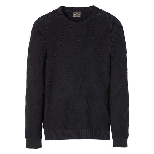 Sweter z okrągłym dekoltem | bonprix 56/58 (XL) bonprix