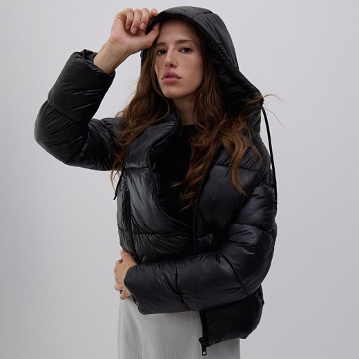 Reserved - Kurtka z wypełnieniem z recyklingu - Czarny Reserved 42 Reserved