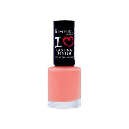 Rimmel London I Love Lasting Finish Nail Polish 8ml W Lakier do paznokci 193 Black Cherries perfumy-perfumeria-pl rozowy lakiery