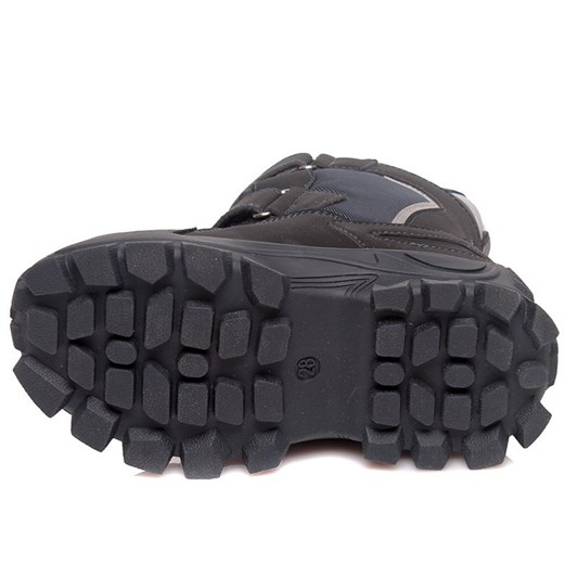 Buty zimowe chłopięce, ciemnoniebieskie, ocieplane, Weestep Weestep 29 smyk