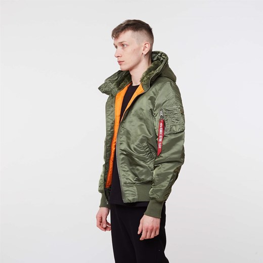 MA-1 Hooded SAGE GREEN Alpha Industries S runcolors