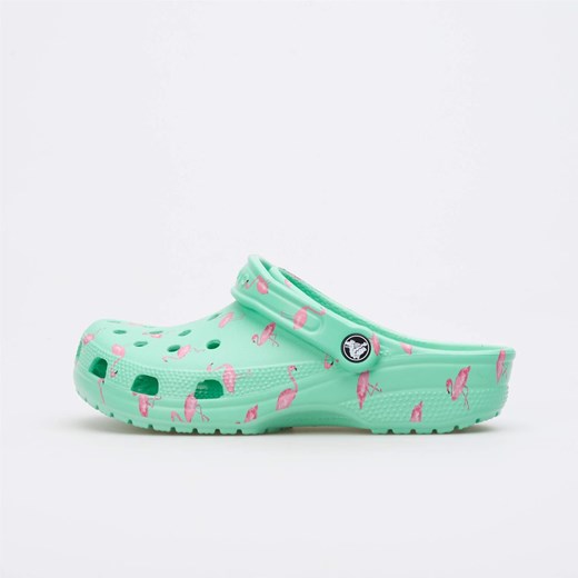 Klapki damskie Crocs bez zapięcia casual na płaskiej podeszwie 