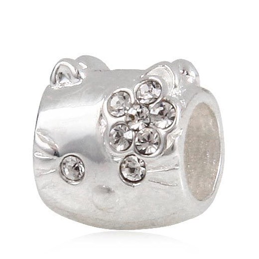 D394 Hello Kitty charms koralik beads srebro 925 Silverbeads.pl SilverBeads