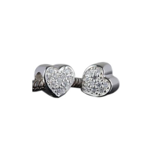 D252 Serce charms koralik beads srebro 925 Silverbeads.pl SilverBeads