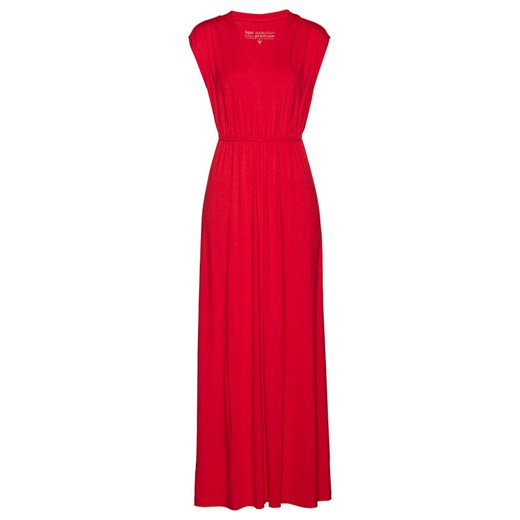 Długa sukienka z dżerseju LENZING™ ECOVERO™ | bonprix 40/42 bonprix