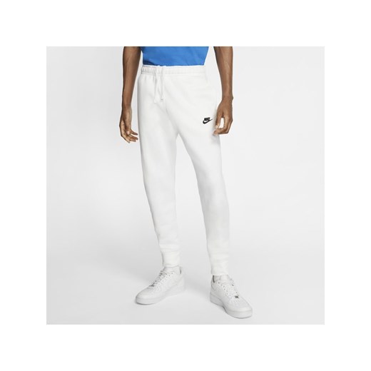 Joggery Nike Sportswear Club Fleece - Biel ze sklepu Nike poland w kategorii Spodnie męskie - zdjęcie 126287129