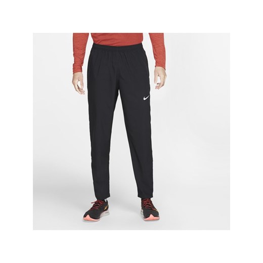 Męskie spodnie do biegania z tkaniny Nike - Czerń Nike M Nike poland