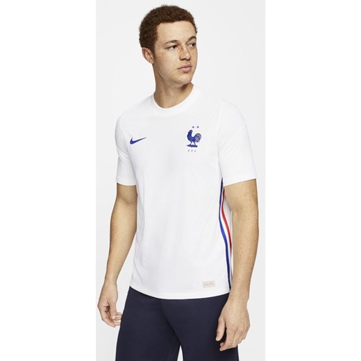 Męska koszulka piłkarska FFF Vapor Match 2020 (wersja wyjazdowa) - Biel Nike XS Nike poland