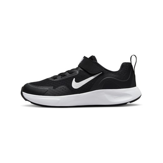 Buty sportowe dziecięce Nike czarne z tkaniny 