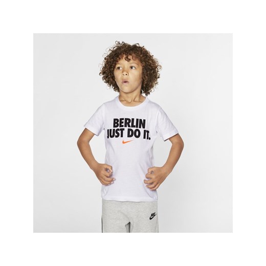T-shirt dla małych dzieci JDI Nike - Biel Nike 38.5 Nike poland