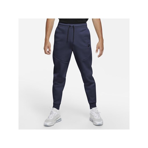 Joggery męskie Nike Sportswear Tech Fleece - Niebieski Nike L Nike poland