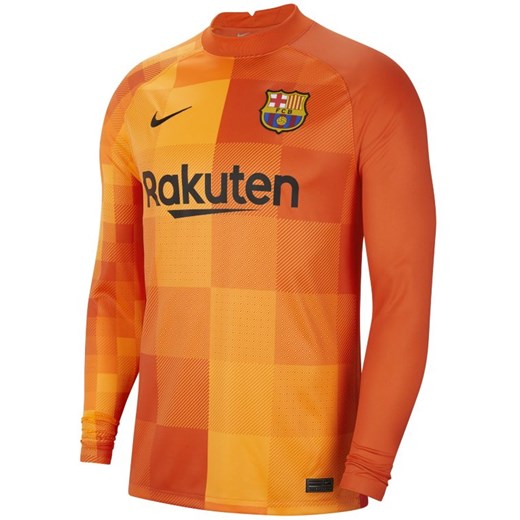 Męska koszulka piłkarska z długim rękawem FC Barcelona 2021/22 Stadium Nike L promocja Nike poland