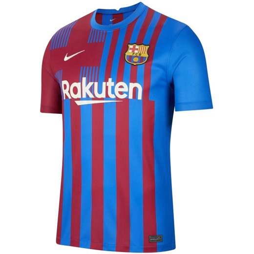Męska koszulka piłkarska FC Barcelona 2021/22 Stadium (wersja domowa) - Nike XS okazyjna cena Nike poland