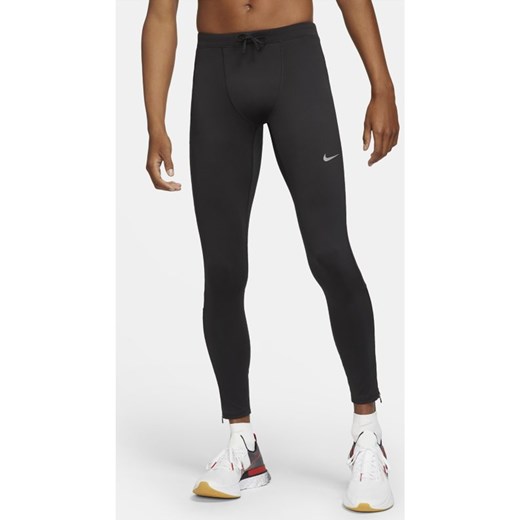 Męskie legginsy do biegania Nike Dri-FIT Challenger - Czerń ze sklepu Nike poland w kategorii Spodnie męskie - zdjęcie 126290536