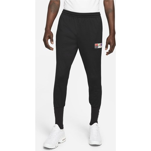 Męskie spodnie piłkarskie ze ściągaczami Nike F.C. - Czerń Nike M Nike poland