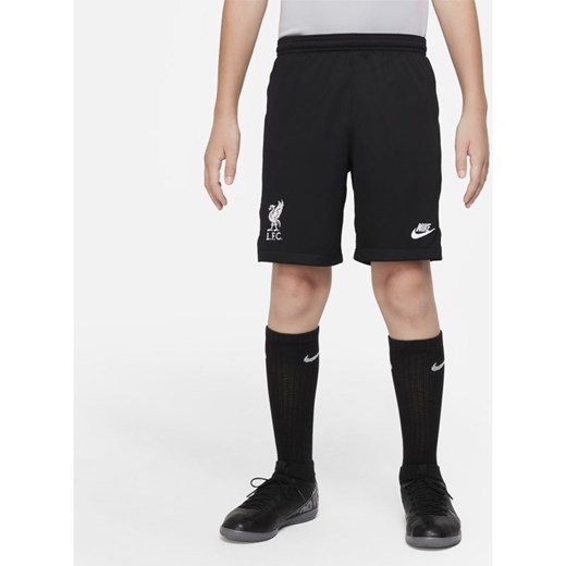 Spodenki piłkarskie dla dużych dzieci Liverpool FC 2021/22 Stadium Goalkeeper - Nike XL okazyjna cena Nike poland