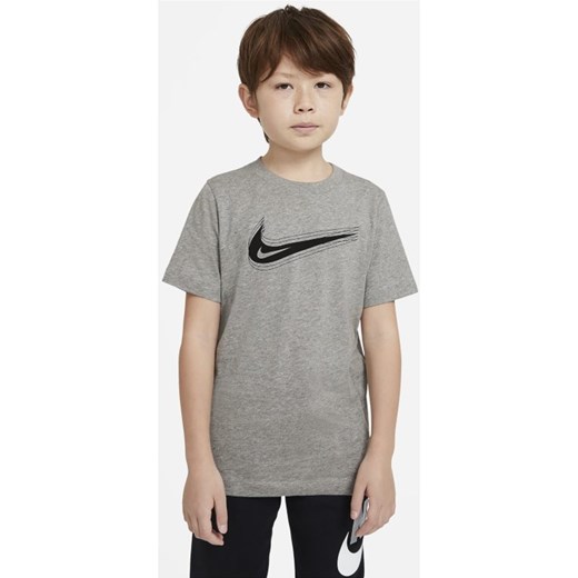 T-shirt dla dużych dzieci Swoosh Nike Sportswear - Szary Nike L Nike poland
