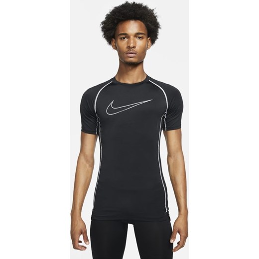 Męska koszulka z krótkim rękawem o przylegającym kroju Nike Pro Nike Pro Dri-FIT Nike S promocja Nike poland
