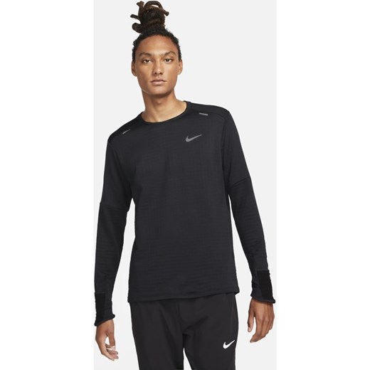 Męska bluza do biegania Nike Therma-FIT Repel - Czerń Nike XL okazja Nike poland
