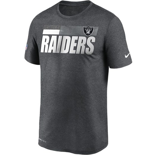 T-shirt męski Nike Dri-FIT Team Name Legend Sideline (NFL Las Vegas Raiders) - Nike M Nike poland