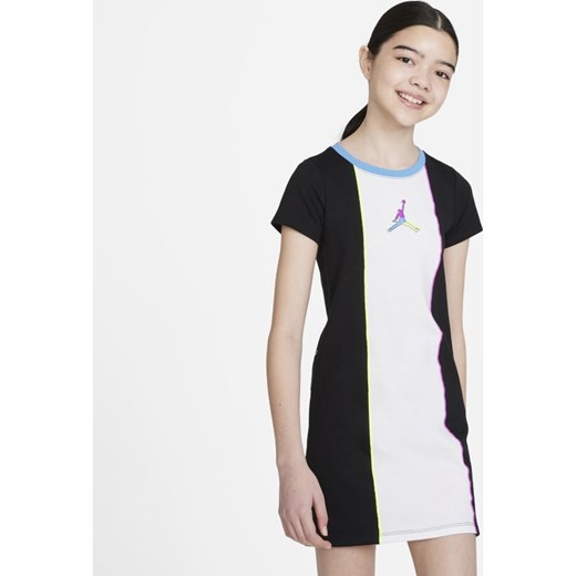 Sukienka typu T-shirt dla dużych dzieci (dziewcząt) Jordan - Czerń Jordan L Nike poland