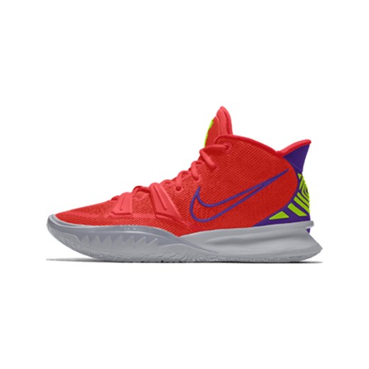 Personalizowane buty do koszykówki Kyrie 7 By You - Pomarańczowy Nike 37.5 Nike poland