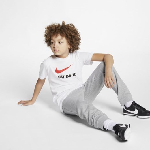 T-shirt dla dużych dzieci Nike Sportswear JDI - Biel Nike XL Nike poland