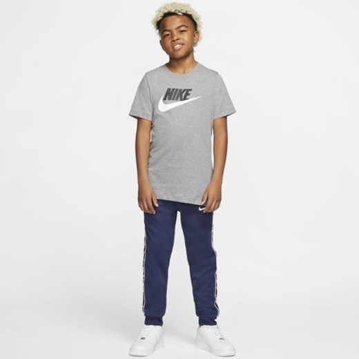 T-shirt chłopięce Nike szary 