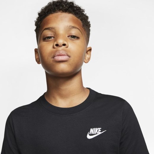T-shirt dla dużych dzieci Nike Sportswear - Czerń Nike XL Nike poland