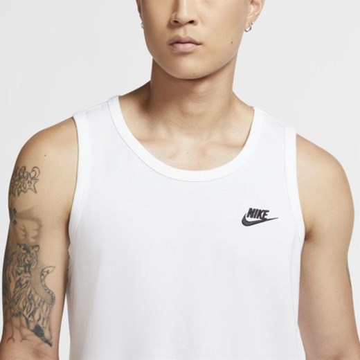 Męska koszulka bez rękawów Nike Sportswear - Biel Nike S Nike poland