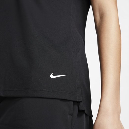 Damska koszulka polo do golfa Nike Dri-FIT Victory - Czerń Nike M Nike poland